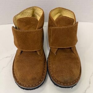 Primigi Kids Brown Suede Sky-Effect System Chukka Desert Boots Size 28 EU